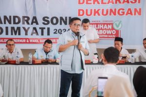 Deklarasi Dukungan, Relawan Dulur Andra Soni.