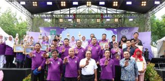 Hari Kesehatan Nasional ke 60 Tingkat Provinsi Banten, Pj Gubernur Banten Al Muktabar: Tubuh Sehat Kunci Menjalankan Aktivitas.