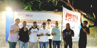 Rifky Ujianto (ketiga dari kanan) dalam Musprov PSOI Banten 2025.