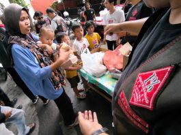 Bikers Brotherhood 1% MC Chapter Banten Berbagi Kebahagian di Ramadhan.