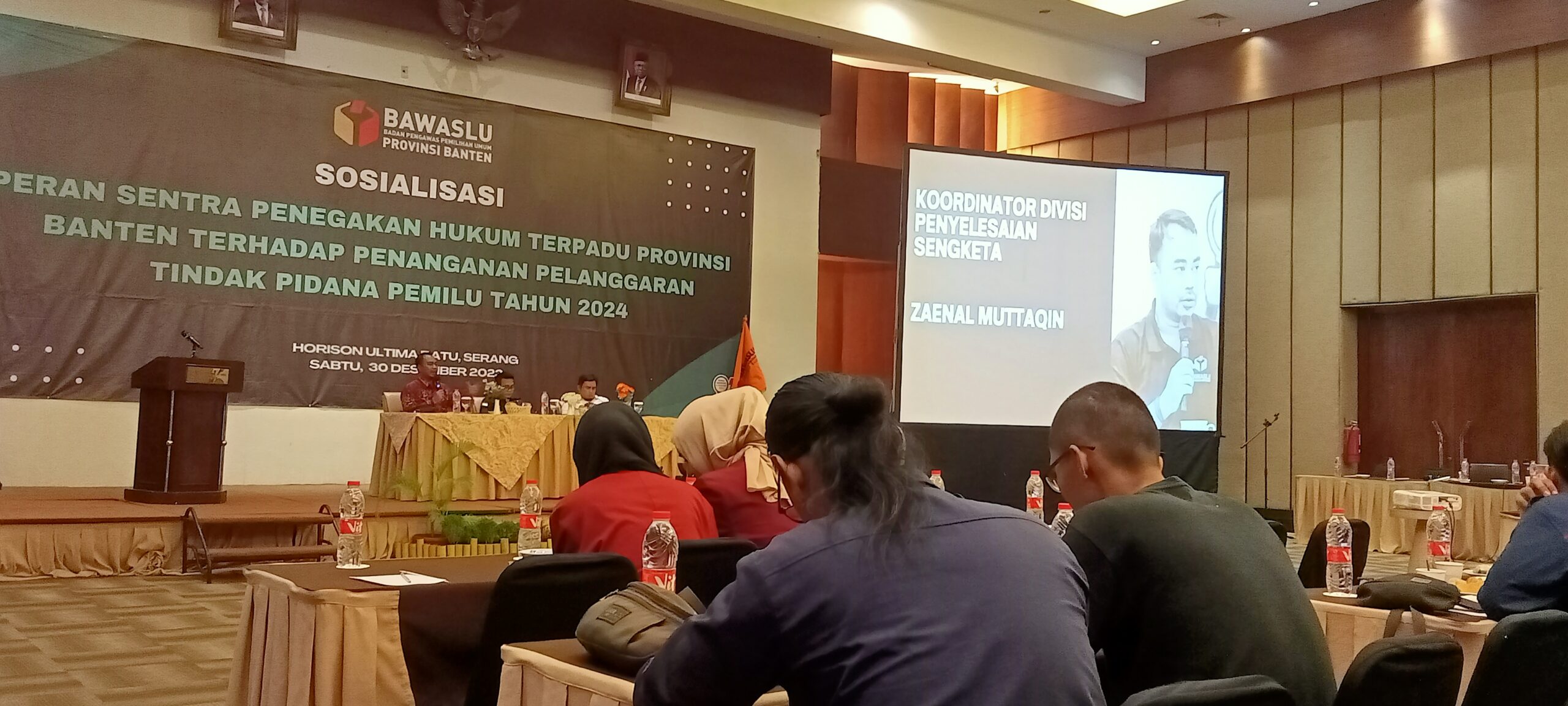 Bawaslu Banten : Peran Media dan Masyarakat sangat Dibutuhkan dalam Pengawasan Pemilu