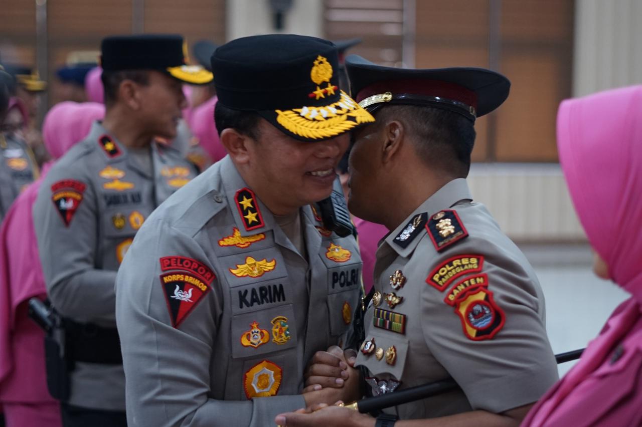 Polda Banten Rotasi Pejabatnya, Ini Slogan Kapolres Pandeglang Yang Baru