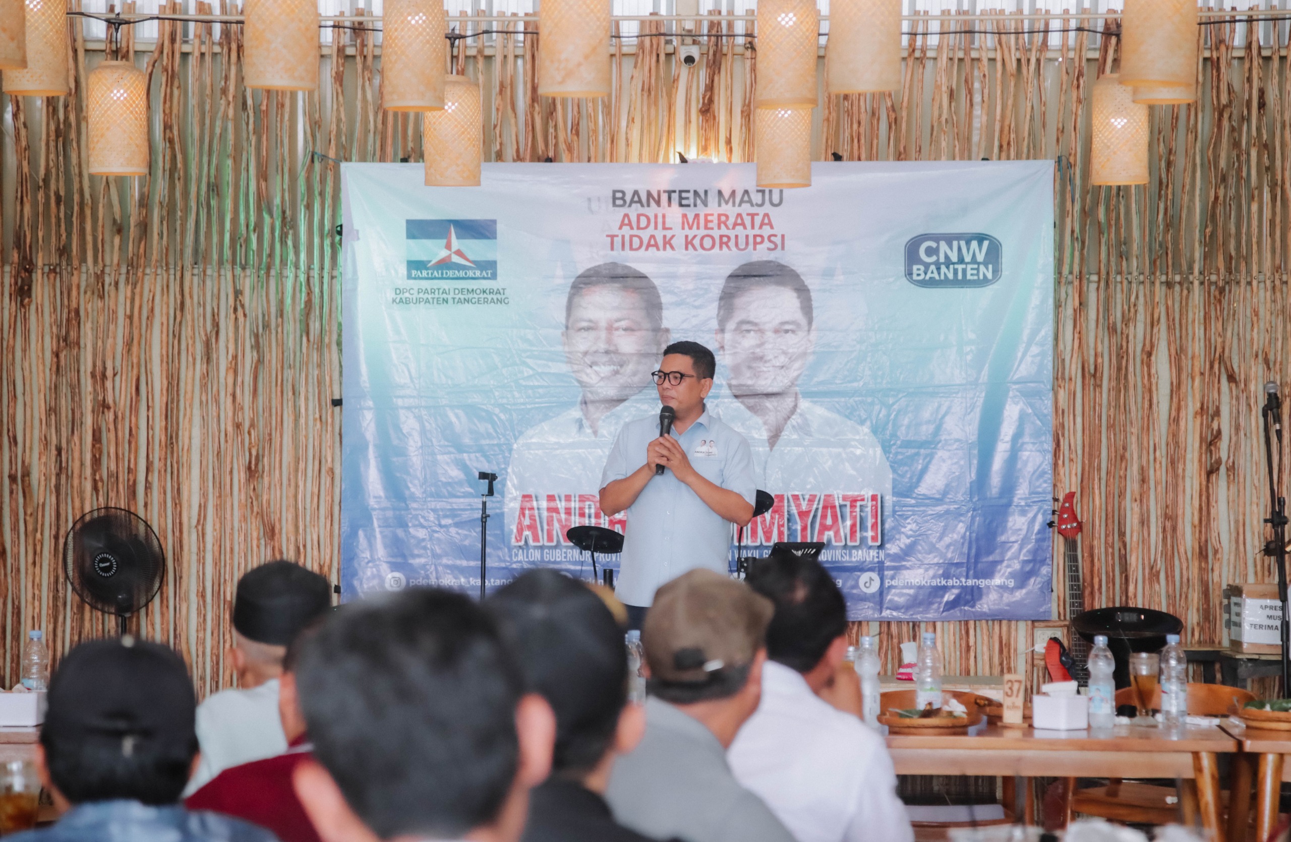 Demokrat Targetkan Kemenangan 80 Persen untuk Andra Soni-Dimyati di Kabupaten Tangerang