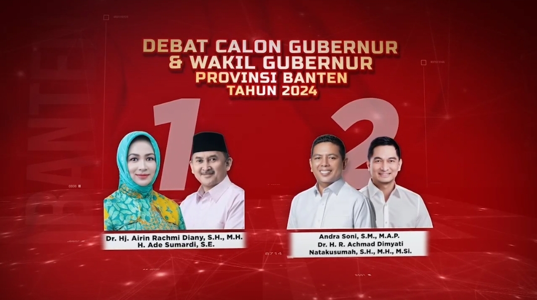 KPU Banten Segera Gelar Debat Cagub dan Cawagub, Ini Aturannya