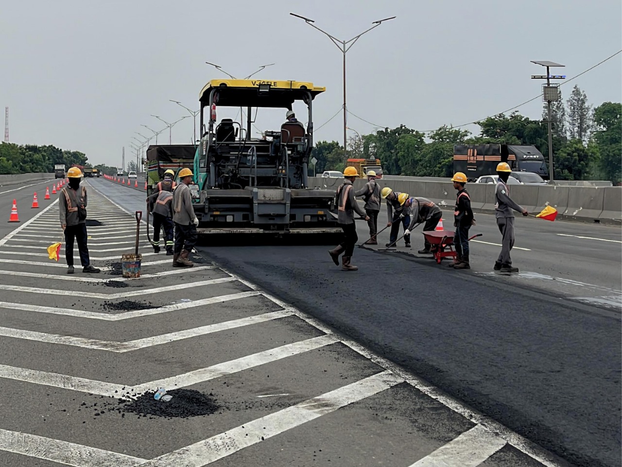 Jelang Tahun Baru, ASTRA Tol Tamer Terus Lakukan Peningkatan Kualitas Jalan