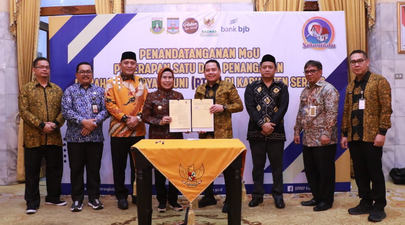 Tahun Ini, DPRKP Kabupaten Serang Targetkan Pembangunan 1000 Unit Rutilahu