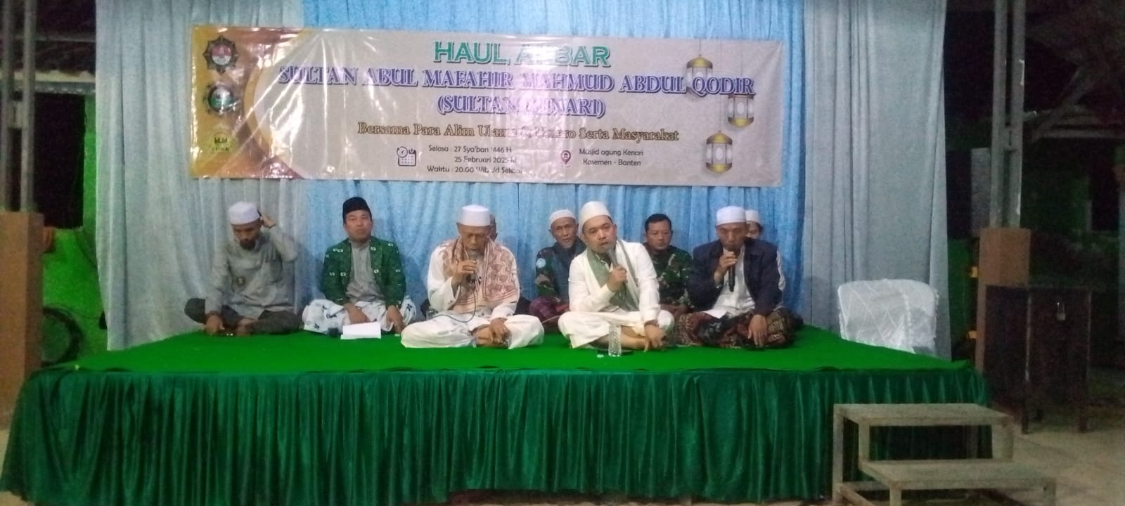 Masyarakat Antusias Hadiri Haul Akbar Kesultanan Kenari Kasemen Banten ke 378