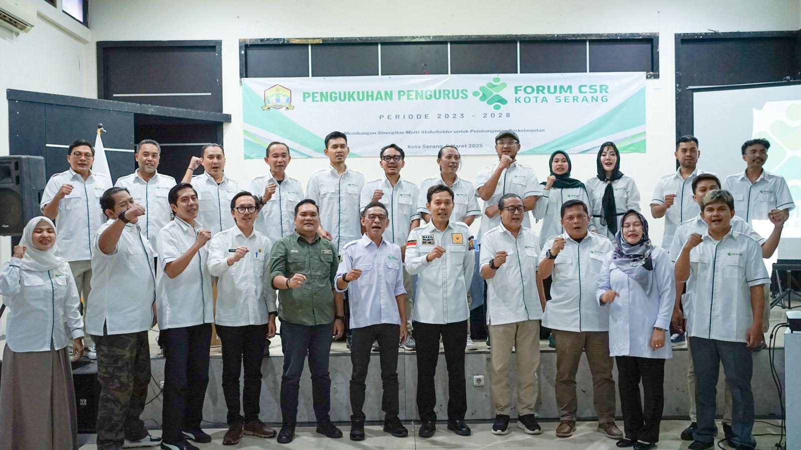 Kejar Percepatan Pembangunan, Forum CSR Kota Serang Resmi Dikukuhkan