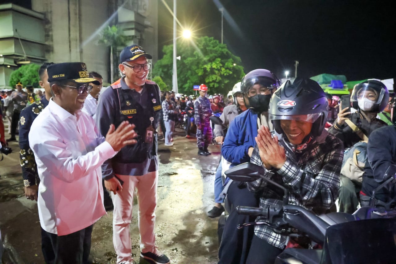 H-3 Idul Fitri 1446 H, Arus Mudik di Pelabuhan Ciwandan Berjalan Lancar