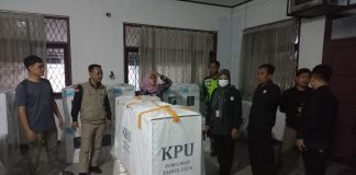 Bawaslu Kabupaten Serang Gelar Patroli Pengawasan di Dapil II Jelang PSU Pilkada Serentak 2025.