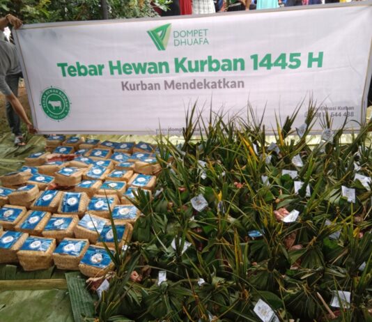 Program Kurban Dompet Dhuafa.