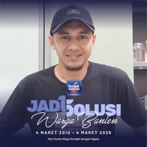 Funly Ramadhani,relawan fesbuk Banten News