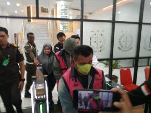 Dua Tersangka Korupsi 10 Ekor Sapi Bantuan Kementerian di Kabupaten Serang.