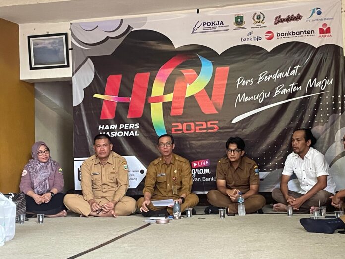 Kantor Pokja Wartawan Harian dan Elektronik Provinsi Banten.