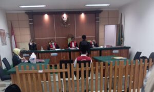 Mahasiswa Untirta yang rusak pos polisi saat aksi,mulai disidangkan.