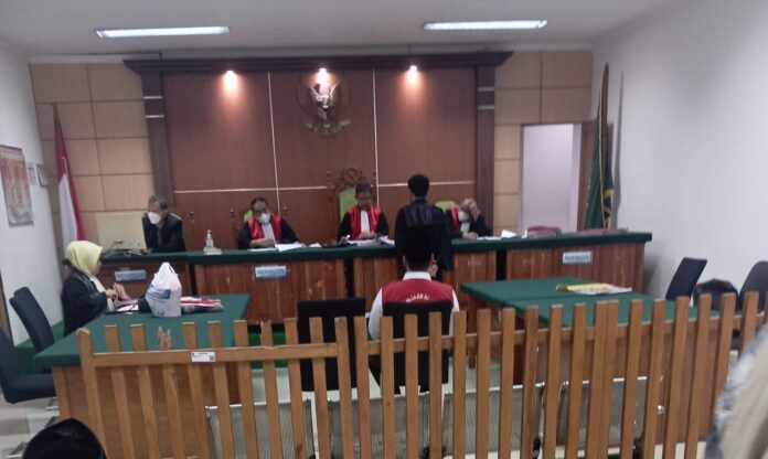 Mahasiswa Untirta yang rusak pos polisi saat aksi,mulai disidangkan.