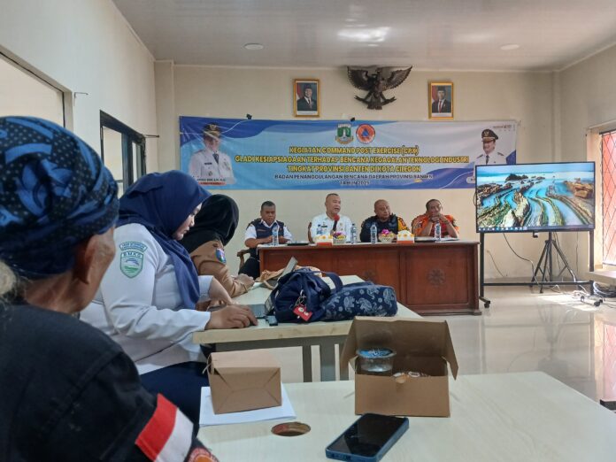BPBD Banten : Melalui CPX Provinsi Banten Siap Atasi Dampak Bencana Kegagalan Teknologi Industri.