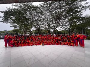 Pesilat Muda Tapak Suci Bangun Persaudaraan Lewat Latgab Serang Menyala.