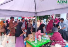 Jelang Nataru, Pemkot Serang Gandeng PT ABM Gelar Operasi Pasar Bersubsidi Operasi Pasar di Kota Serang.