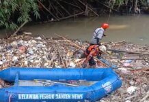 Fatwa MUI: Buang Sampah ke Sungai dan Laut, Haram! Kali Banten (sungai cibanten) Mei 2025.