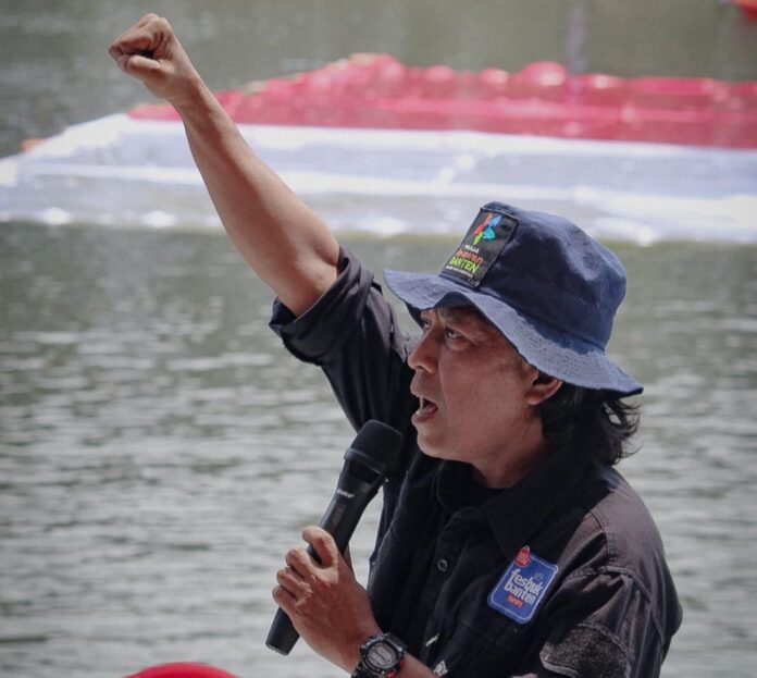 Lulu Jamaludin Ketua Pokja Relawan Banten.