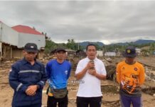 Dari Lokasi Bencana Agam, Guru Asal Banten Titip Pesan Pemulihan Pendidikan ke Gubernur Andra Soni Relawan Bamten di Lokasi Bencana Sumbar.