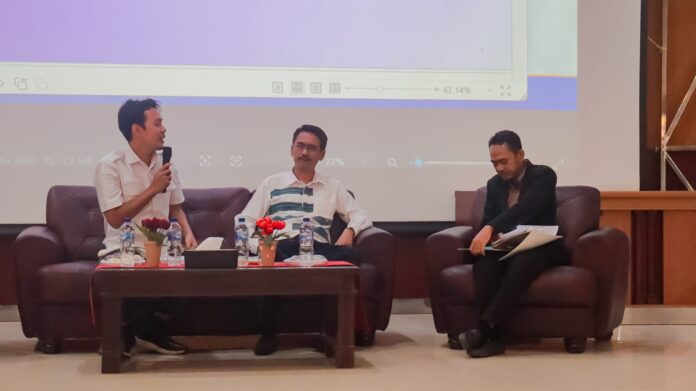 Himpunan Mahasiswa Ilmu Pemerintahan UNIBA Gelar Seminar Nasional tentang Partisipasi Generasi Muda.