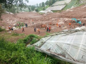 Lokasi Longsor KBB Jawa Barat.