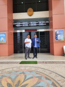 Kuasa Hukum Mantan Sekda Cilegon Maman.