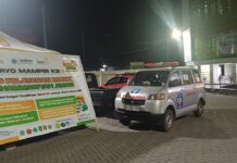 MDMC Serang Gandeng Forum POTSAR dan FBn, Dirikan Posko Mudik Lebaran 1447 H di Ciruas Posko Mudik MDMC Serang.