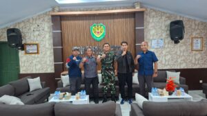 Perkuat Sinergi dan Kolaborasi, Forum Potensi SAR Banten Audiensi dengan Dandim 0623/Cilegon.