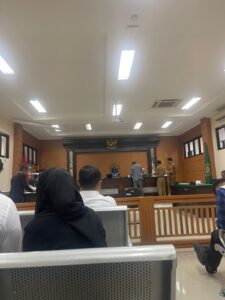 Sidang Lanjutan Gugatan pemecatan sekda kota Cilegon Maman.
