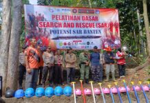 Tiga Hari Digembleng di Menes, Ratusan Generasi Muda Banten Siap Jadi Garda Terdepan Kebencanaan Pelatihan Dasar SAR menes.