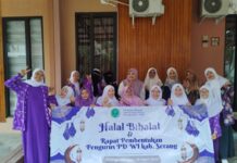 Terpilih Secara Aklamasi, Husnawati Pimpin WI Kabupaten Serang Pengurus WI Kabupaten Serang.(tirta)