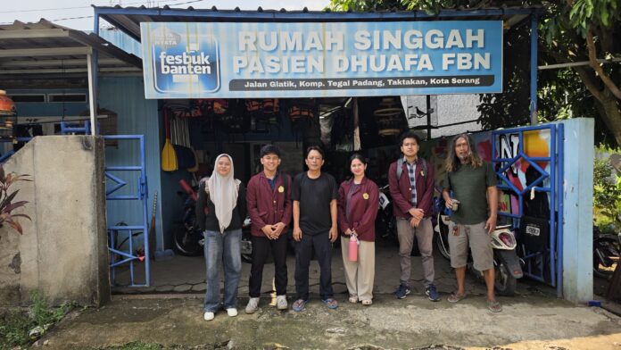 Mahasiswa FISIP Untirta Banten Kunjungi Komunitas Peduli Sungai Banten, Bahas Transformasi Sungai Cibanten.