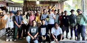 Agraria Bukan Maritim Jadi Ruang Aspirasi Petani di Kaki Gunung Karang.