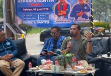 131 Hari Jelajah Nusantara, Amsal Sitepu Serap Aspirasi Ekraf di Untirta Banten 131 Hari Jelajah Nusantara, Amsal Sitepu Serap Aspirasi Ekraf di Untirta Banten