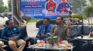 131 Hari Jelajah Nusantara, Amsal Sitepu Serap Aspirasi Ekraf di Untirta Banten