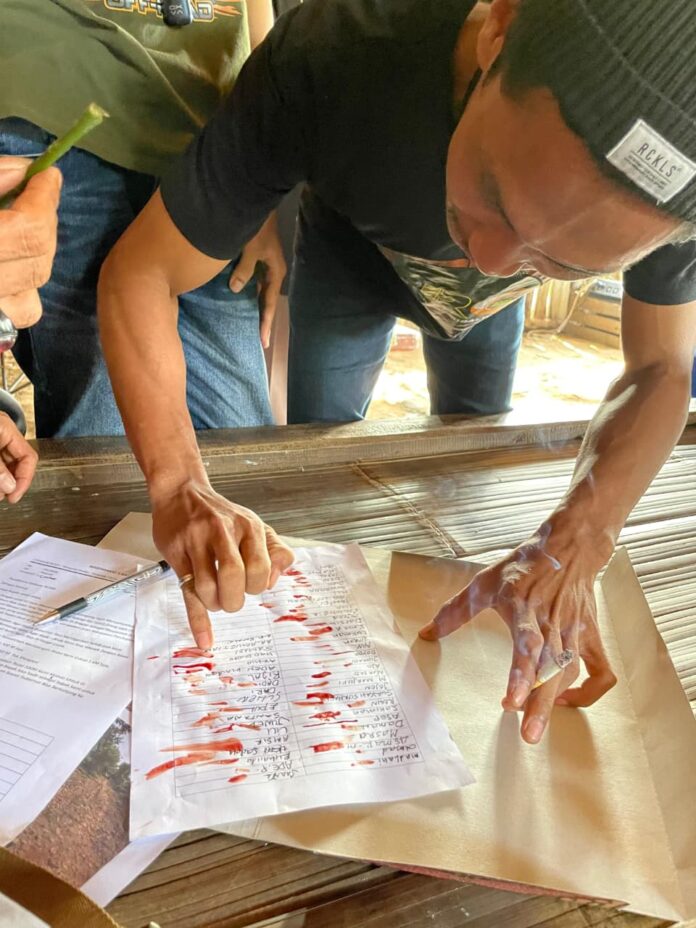 Petisi Darah.