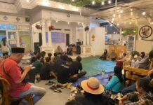 Bentuk Solidaritas Terhadap Tahanan Politik, AMUK Banten Gelar Doa Bersama Doa Bersama AMUK Banten.