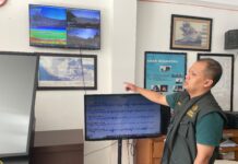 PVMBG: Gunung Anak Krakatau Kini Berbeda dengan 2018, Potensi Tsunami Dinilai Lebih Kecil dan Belum Pernah Berstatus Awas Petugas Pemantau gunung anak krakatau.