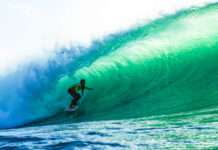 Taina dan Paris Amankan Tempat di Kejuaraan Internasional Surfing Rip Curl Cup Padang Padang 2026 Penampilan Taina dalam seleksi menuju Rip Curl Cup Padang Padang 2026.(foto: rip curl).