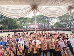 Pramuka SDIT dan SMPIT Al -Izzah Serang.