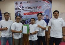 Nahkodai Pokja Wartawan Banten, Anwar Ajak Anggota Jaga Kebersamaan Anwar dan Jejen terpilih sebagau ketua dan sekretaris Pokja Wartawan Harian dan Elektronik Banten periode 2026-2029.